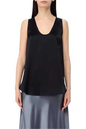 Max Mara Dames, Tops, Zwart, Maat: S Zijde