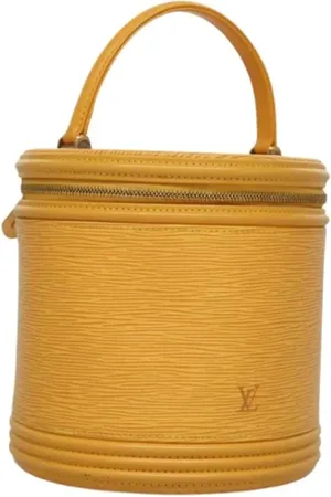 LOUIS VUITTON Dames, Pre-owned, Geel, Maat: ONE Size Leer
