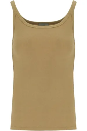 Max Mara Dames, Tops, Bruin, Maat: XS Katoen