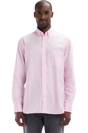 Eden Park Heren, Overhemden, Roze, Maat: 2XL Katoen