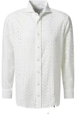 Baldessarini Heren, Overhemden, Wit, Maat: XL