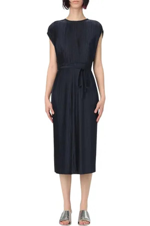 HUGO BOSS Dames, Jurken, Blauw, Maat: L