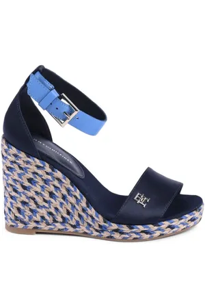 Tommy Hilfiger Dames, Schoenen, Blauw, Maat: 40 EU Poliester