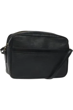 LOUIS VUITTON Dames, Pre-owned, Zwart, Maat: ONE Size Leer