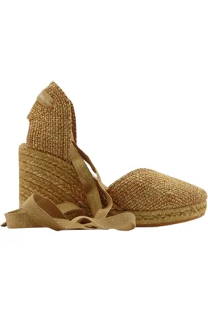 Espadrilles Dames, Schoenen, Bruin, Maat: 37 EU Katoen
