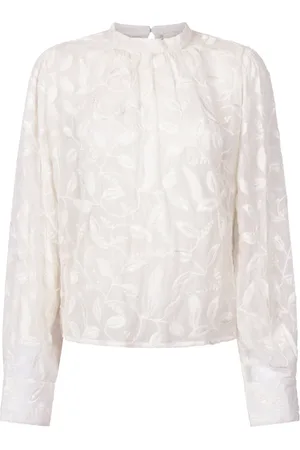 Aaiko Dames, Blouses & Shirts, Wit, Maat: L