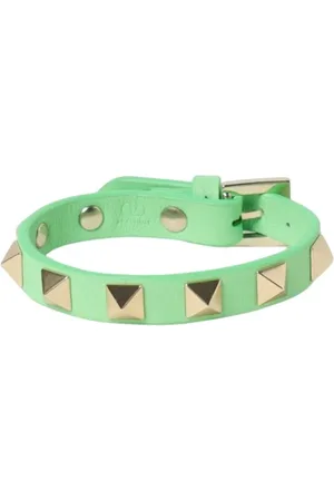 VALENTINO GARAVANI Dames, Accessoires, Groen, Maat: ONE Size Leer