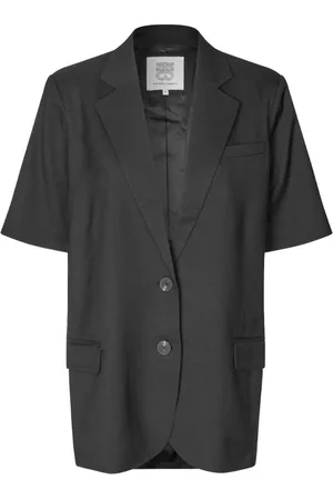 Second Female Dames, Jassen, Zwart, Maat: XS Viscose