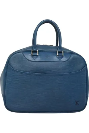 LOUIS VUITTON Dames, Pre-owned, Blauw, Maat: ONE Size Leer