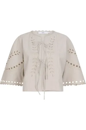 Ruby Tuesday Dames, Blouses & Shirts, Grijs, Maat: L