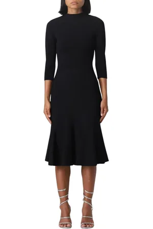 Stella McCartney Dames, Jurken, Zwart, Maat: M Viscose