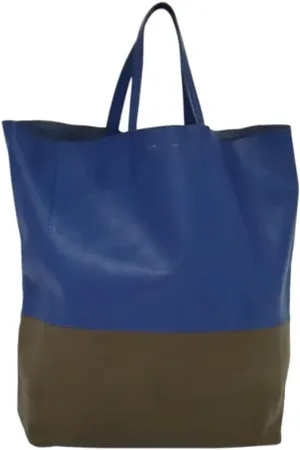 Céline Dames, Pre-owned, Blauw, Maat: ONE Size Leer