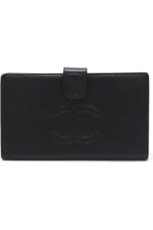 CHANEL Dames, Pre-owned, Zwart, Maat: ONE Size Leer