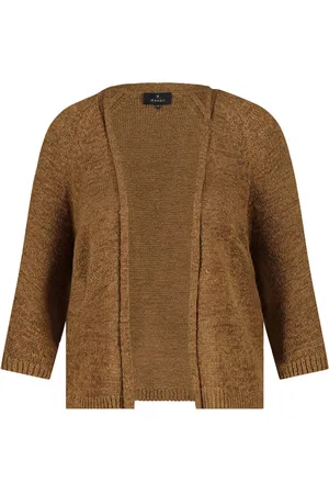 monari Dames, Truien, Bruin, Maat: 3XL Acryl
