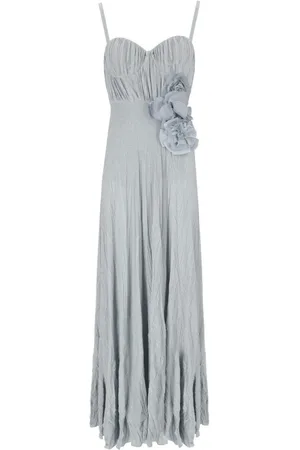 Elisabetta Franchi Dames, Jurken, Blauw, Maat: M Viscose