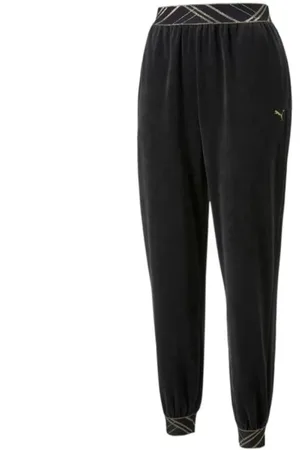 PUMA Dames, Broeken, Zwart, Maat: S