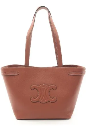 Céline Dames, Pre-owned, Bruin, Maat: ONE Size Leer