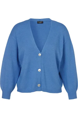 Via Appia Due Dames, Truien, Blauw, Maat: 2XL Viscose