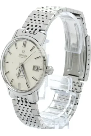Omega Heren, Pre-owned, Grijs, Maat: ONE Size