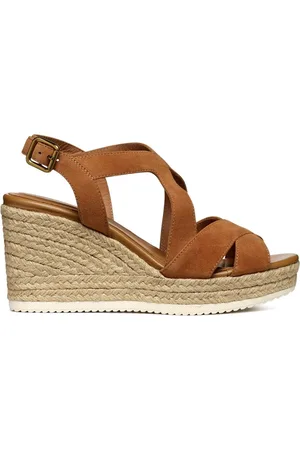 Geox Dames, Schoenen, Bruin, Maat: 39 EU