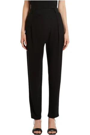 MARELLA Dames, Broeken, Zwart, Maat: L