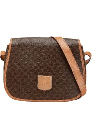 Céline Dames, Pre-owned, Bruin, Maat: ONE Size Leer