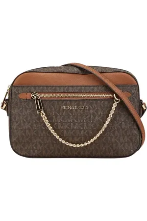 Michael Kors Dames, Pre-owned, Bruin, Maat: ONE Size Leer