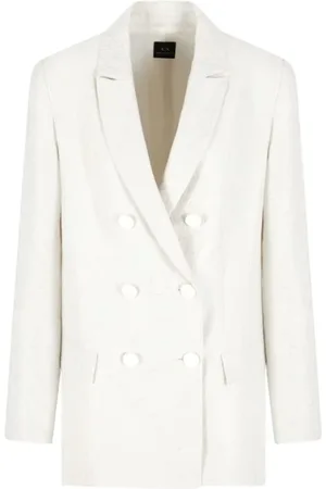 Armani Exchange Dames, Jassen, Wit, Maat: S Katoen