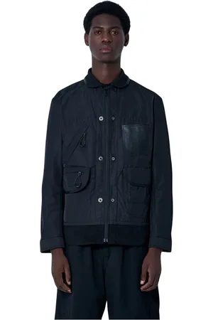 JUNYA WATANABE Heren, Jassen, Zwart, Maat: L Poliester