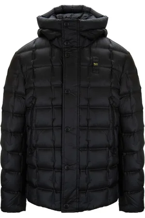 Blauer Heren, Jassen, Zwart, Maat: 2XL Polyamide
