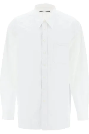 Y / PROJECT Dames, Blouses & Shirts, Wit, Maat: S Katoen