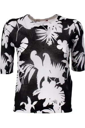 Max Mara Dames, Truien, Zwart, Maat: S Katoen