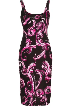 VERSACE Dames, Jurken, Veelkleurig, Maat: 3XS