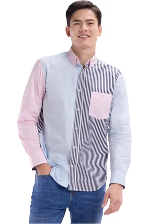 Eden Park Heren, Overhemden, Veelkleurig, Maat: 3XL Katoen