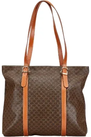 Céline Dames, Pre-owned, Bruin, Maat: ONE Size Leer