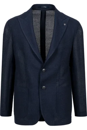 TAGLIATORE Heren, Jassen, Blauw, Maat: L Katoen