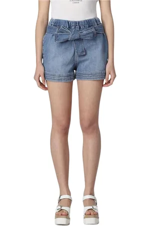 Stella McCartney Dames, Korte broeken, Blauw, Maat: W25 Denim