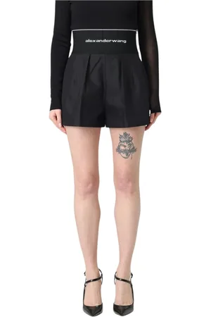 Alexander Wang Dames, Korte broeken, Zwart, Maat: XS