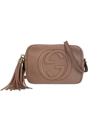 Gucci Dames, Pre-owned, Bruin, Maat: ONE Size Leer