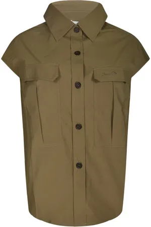 P.A.R.O.S.H. Dames, Blouses & Shirts, Groen, Maat: S