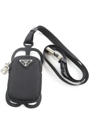 Prada Dames, Pre-owned, Zwart, Maat: ONE Size Nylon