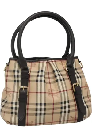 Burberry Dames, Pre-owned, , Maat: ONE Size Leer