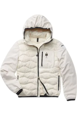 Blauer Heren, Jassen, Wit, Maat: XL Leer