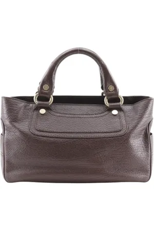 Céline Dames, Pre-owned, Bruin, Maat: ONE Size Leer