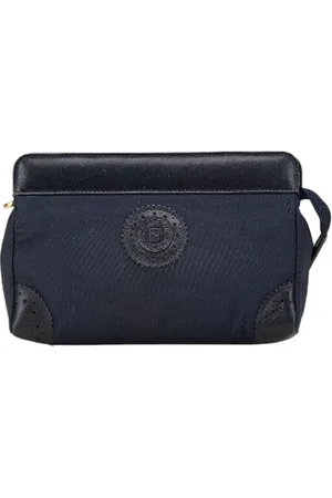 Fendi Dames, Pre-owned, Blauw, Maat: ONE Size Leer