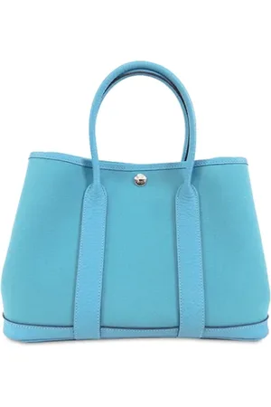 Hermès Dames, Pre-owned, Blauw, Maat: ONE Size Leer