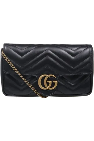 Gucci Dames, Tassen, Zwart, Maat: ONE Size Leer