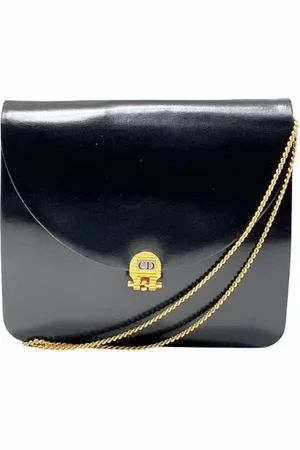 Dior Dames, Pre-owned, Zwart, Maat: ONE Size Leer