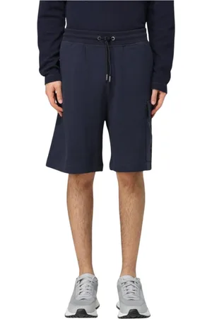 HUGO BOSS Heren, Korte broeken, Blauw, Maat: M Katoen