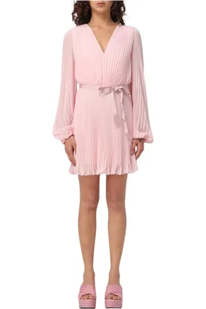 Max Mara Dames, Jurken, Roze, Maat: S Chiffon